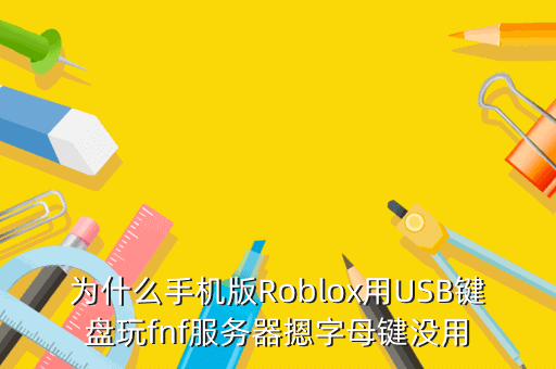 为什么手机版Roblox用USB键盘玩fnf服务器摁字母键没用
